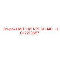 HC12213657 НИПЛ 1/2 NPT SCH40 Epiroc