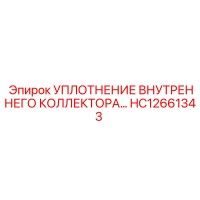 HC12661343 Уплотнение внутреннего коллектора Epiroc