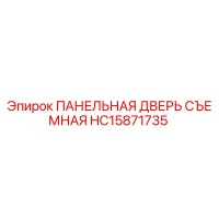 HC15871735 ПАНЕЛЬНАЯ ДВЕРЬ СЪЕМНАЯ Epiroc