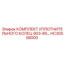 HC30558000 КОМПЛЕКТ УПЛОТНИТЕЛЬНОГО КОЛЕЦ 903-85 Epiroc