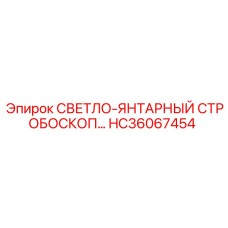 HC36067454 СВЕТЛО-ЯНТАРНЫЙ СТРОБОСКОП Epiroc