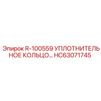 HC63071745 R-100559 УПЛОТНИТЕЛЬНОЕ КОЛЬЦО Epiroc