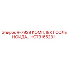 HC73165231 R-7929 КОМПЛЕКТ СОЛЕНОИДА Epiroc
