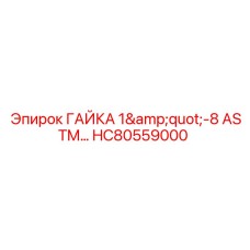 HC80559000 ГАЙКА 1