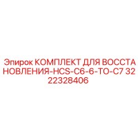3222328406 КОМПЛЕКТ ДЛЯ ВОССТАНОВЛЕНИЯ-HCS-C6-6-TO-C7 Epiroc