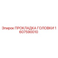 1607590010 ПРОКЛАДКА ГОЛОВКИ Epiroc