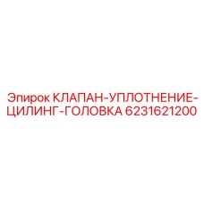 Термостойкое уплотнение гидроцилиндра 6231621200 для тяжелых условий