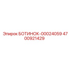 4700921429 БОТИНОК-00024059 Epiroc