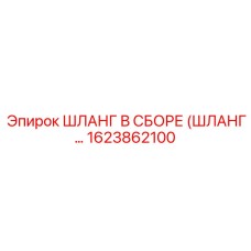 1623862100 ШЛАНГ В СБОРЕ (ШЛАНГ) Epiroc