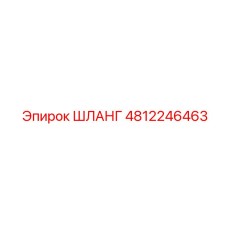 4812246463 ШЛАНГ Epiroc