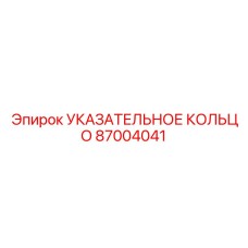 87004041 УКАЗАТЕЛЬНОЕ КОЛЬЦО Epiroc