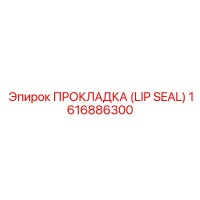 1616886300 ПРОКЛАДКА (LIP SEAL) Epiroc