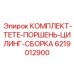 6219012900 КОМПЛЕКТ TETE ПОРШЕНЬ ЦИЛИНГ СБОРКА Epiroc