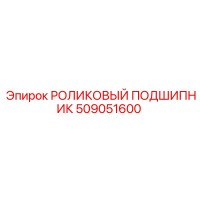 509051600 РОЛИКОВЫЙ ПОДШИПНИК Epiroc