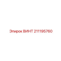 211195760 ВИНТ Epiroc