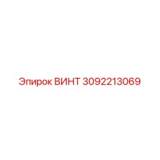 3092213069 ВИНТ Epiroc