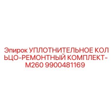 9900481169 УПЛОТНИТЕЛЬНОЕ КОЛЬЦО-РЕМОНТНЫЙ КОМПЛЕКТ-M260 Epiroc