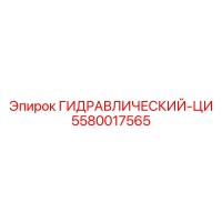 5580017565 ГИДРАВЛИЧЕСКИЙ-ЦИ Epiroc