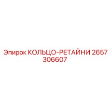 2657306607 КОЛЬЦО-РЕТАЙНИ Epiroc