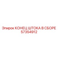 57354912 КОНЕЦ ШТОКА В СБОРЕ Epiroc