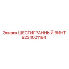 9234021194 ШЕСТИГРАННЫЙ ВИНТ Epiroc