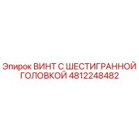 4812248482 ВИНТ С ШЕСТИГРАННОЙ ГОЛОВКОЙ Epiroc