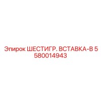 5580014943 ШЕСТИГР. ВСТАВКА-B Epiroc