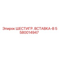 5580014947 ШЕСТИГР. ВСТАВКА-B Epiroc