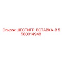 5580014948 ШЕСТИГР. ВСТАВКА-B Epiroc