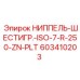 603410203 НИППЕЛЬ-ШЕСТИГР.-ISO-7-R-250-ZN-PLT Epiroc
