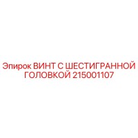 215001107 ВИНТ С ШЕСТИГРАННОЙ ГОЛОВКОЙ Epiroc