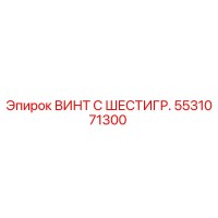 5531071300 ВИНТ С ШЕСТИГР. Epiroc