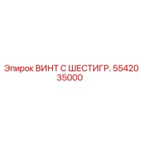 5542035000 ВИНТ С ШЕСТИГР. Epiroc