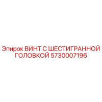 5730007196 ВИНТ С ШЕСТИГРАННОЙ ГОЛОВКОЙ Epiroc