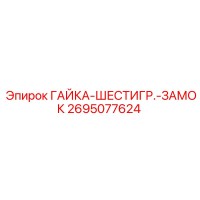 2695077624 ГАЙКА-ШЕСТИГР.-ЗАМОК Epiroc