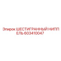 603410047 ШЕСТИГРАННЫЙ НИППЕЛЬ Epiroc