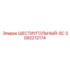 3092212174 ШЕСТИУГОЛЬНЫЙ-SC Epiroc