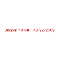 4812272689 ФИТИНГ Epiroc