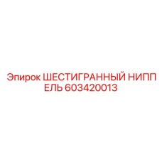 603420013 ШЕСТИГРАННЫЙ НИППЕЛЬ Epiroc