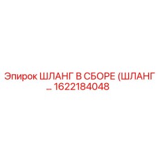 1622184048 ШЛАНГ В СБОРЕ (ШЛАНГ...) Эпирок