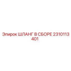 2310113401 ШЛАНГ В СБОРЕ Epiroc