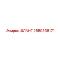 2650336171 ШЛАНГ Epiroc