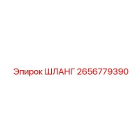2656779390 ШЛАНГ Epiroc