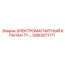 GS63071171 ЭЛЕКТРОМАГНИТНЫЙ КЛАПАН 71- Epiroc