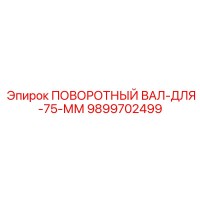 9899702499 ПОВОРОТНЫЙ ВАЛ-ДЛЯ-75-ММ Epiroc