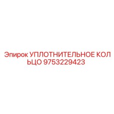 9753229423 УПЛОТНИТЕЛЬНОЕ КОЛЬЦО Epiroc