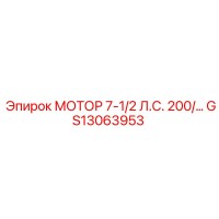 GS13063953 МОТОР 7-1/2 Л.С. 200/… Epiroc