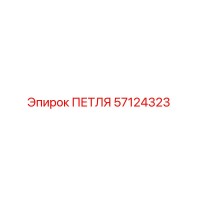 57124323 ПЕТЛЯ Epiroc