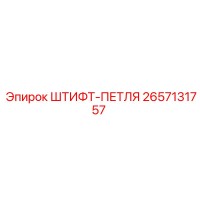 2657131757 ШТИФТ-ПЕТЛЯ (Epiroc)