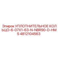 4812104563 УПЛОТНИТЕЛЬНОЕ КОЛЬЦО-6-07X1-63-N-NBR90-D-HMS Epiroc